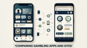 Comparison of an iPhone app route with an Android mobile browser route
